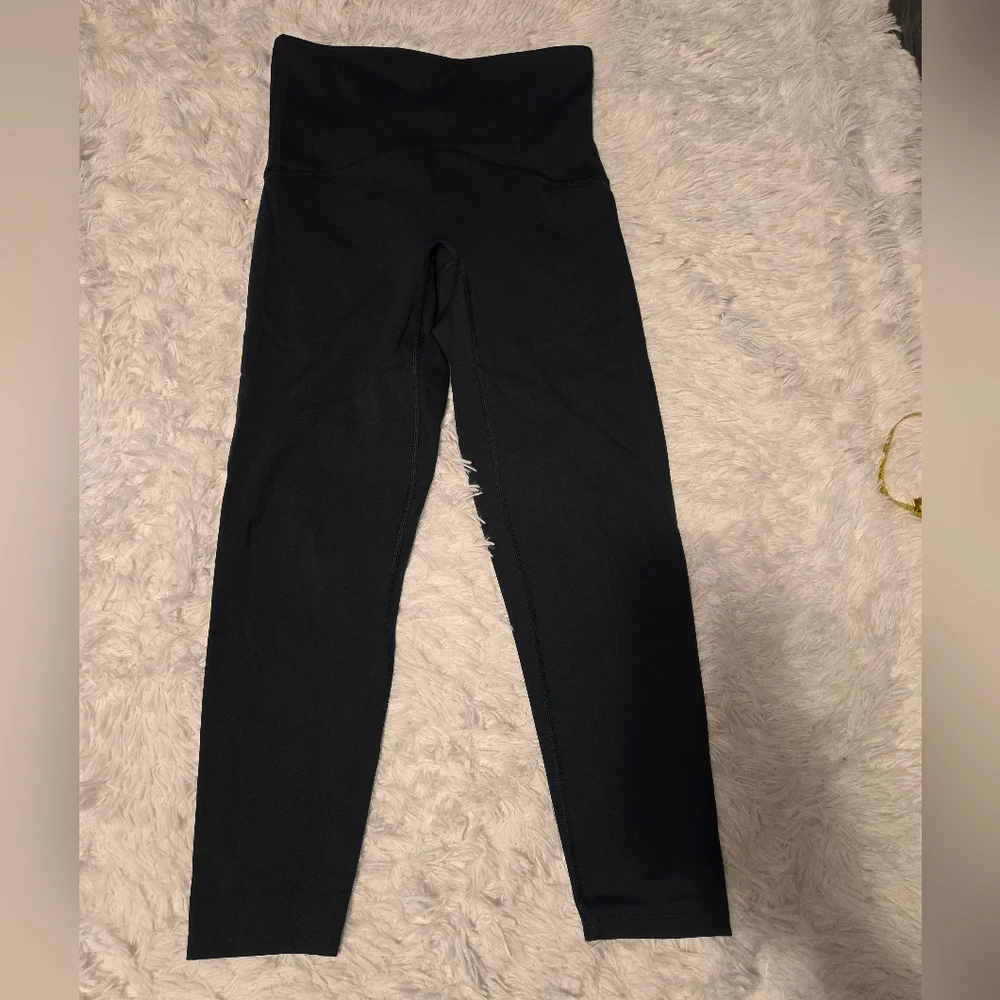 Spanx By Sara Blakely Leggings Women's Size M Color Green - Picture 1 of 10